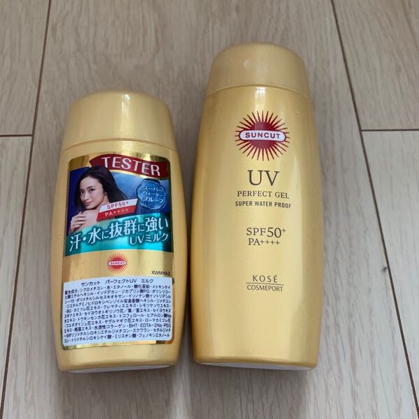 KOSE コーセ サンカット パーフェクトUV ミルク60ml ジェル100g