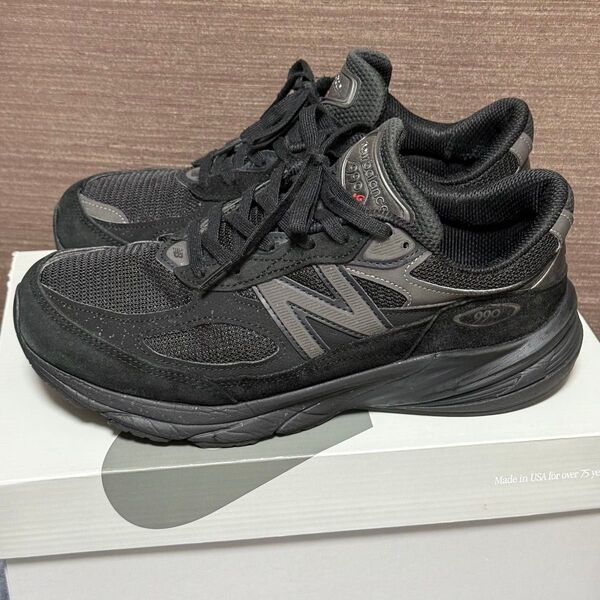 U990BB6 black new balance 27 4E 990v6