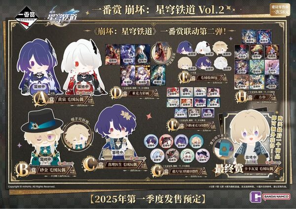 崩壊スターレイル 一番くじ 第2弾 1ロット