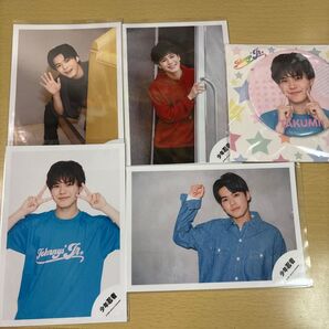 北川拓実 少年忍者 公式写真 缶バッジ