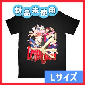【新品未使用】ダンダダン Tシャツ オカルン モモ 黒 Lサイズ