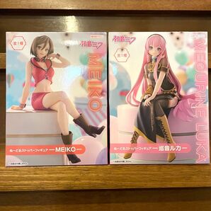 ぬーどるストッパー フィギュア 巡音ルカ &MEIKO