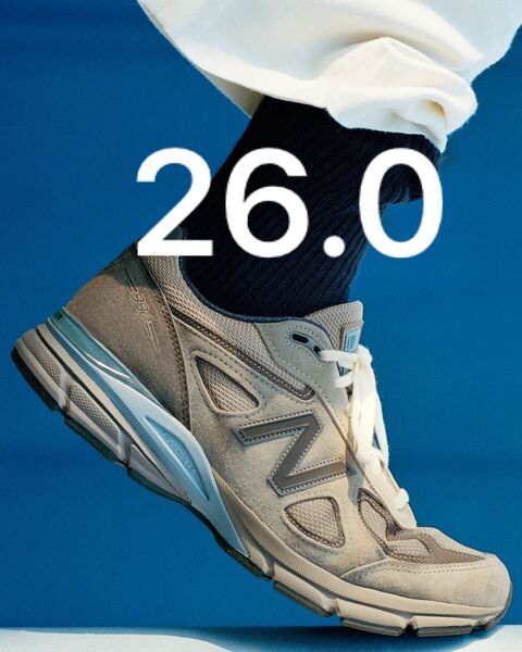 AURALEE × New Balance 990v4 TAUPE 26cm