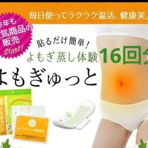 16枚☆よもぎゅっと 温活 ホットナプキン よもぎ温座パット 温座パッド
