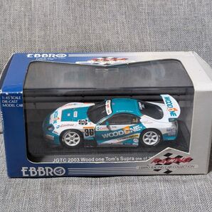 EBBRO エブロ Wood one Tom's Supra 2003 JGTC スープラ トムス ウッドワン
