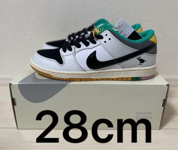 CSEF × Nike SB Dunk Low Pro QS "White and Black" 新品未使用 28cm