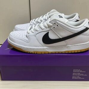 NIKE SB Dunk Low Pro White-Gum Light Brown28cm US10 新品