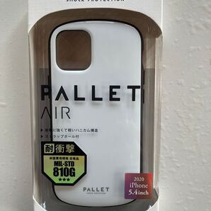 iPhone 12 mini 超軽量・極薄耐衝撃ハイブリッドケース ホワイト