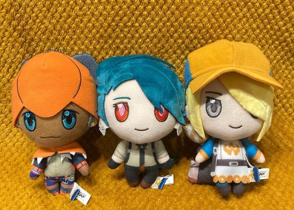 ポケモンマスターズ EX ぬいぐるみ キバナ ウォロ チリ 3種セット