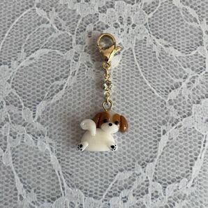 ふりむきシーズーちゃん☆ハンドメイドチャーム