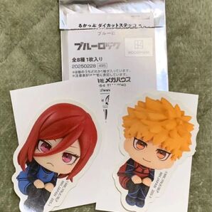 ブルーロック るかっぷダイカットステッカー 千切、国神