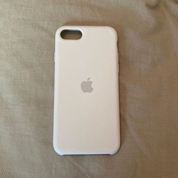 Apple iPhone SE シリコンケース ホワイト
