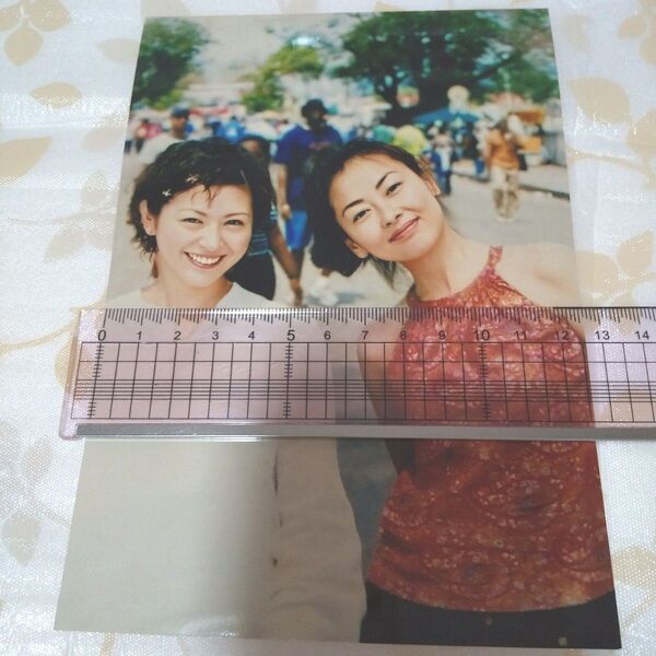 中山美穂 小泉今日子 2L判写真