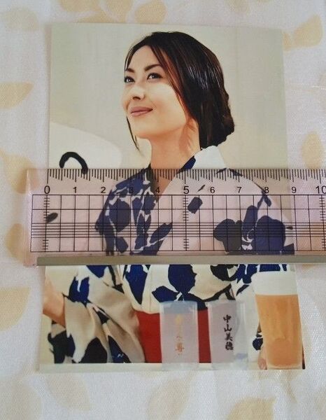 中山美穂 L判写真