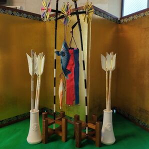 破魔矢 鯉 吹流 五月人形 京都 島津
