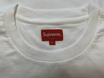 L Supreme Internationale S/S Top White Large 19FW Tee シュプリーム インターナショナル トップ Tシャツ 半袖 ホワイト 白 19AW 中古_画像4