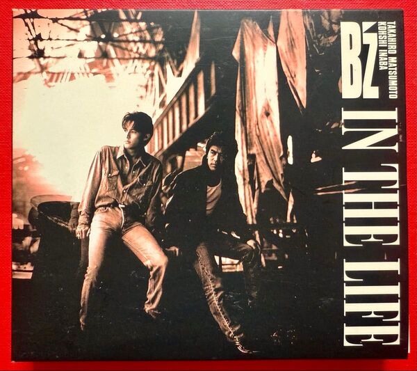 【CD】B'z「IN THE LIFE」スリーブケース入り 盤面良好