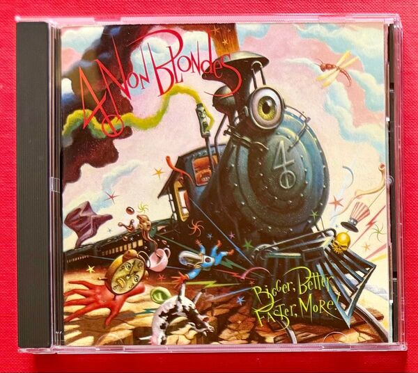 【美品CD】4 Non Blondes「Bigger, Better, Faster, More!」4ノンブロンズ 盤面良好
