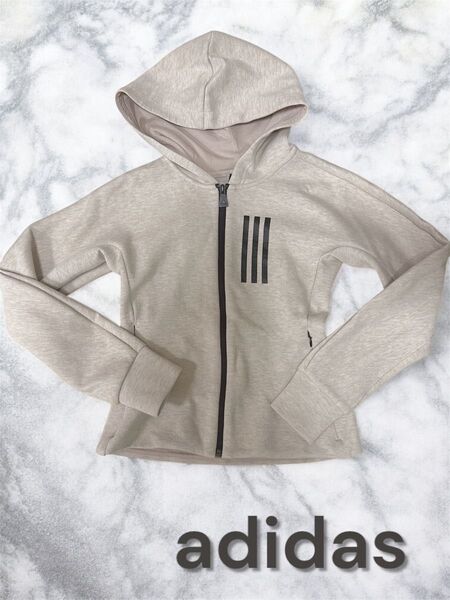【早い者勝ち 本日限定値下げ】adidas パーカー 春秋冬向け レディース クリーニング済み サイズS