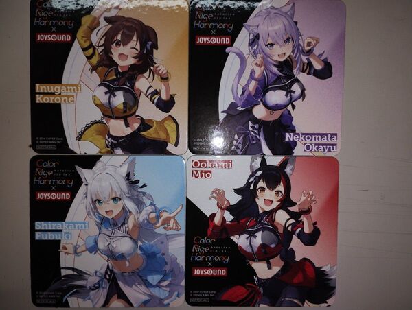 JOYSOUNDホロライブ コースター Color Rise Harmonyゲーマーズ