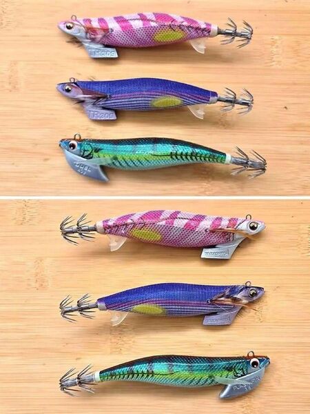【送料込み】エギ王TR30g 2本・デュエル EZ-Q フィンプラス TR40g