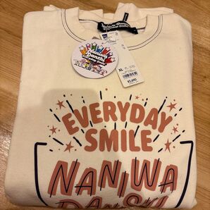 新品未使用 なにわ男子 GUコラボ ベビーウェイト スウェットプルオーバー XL