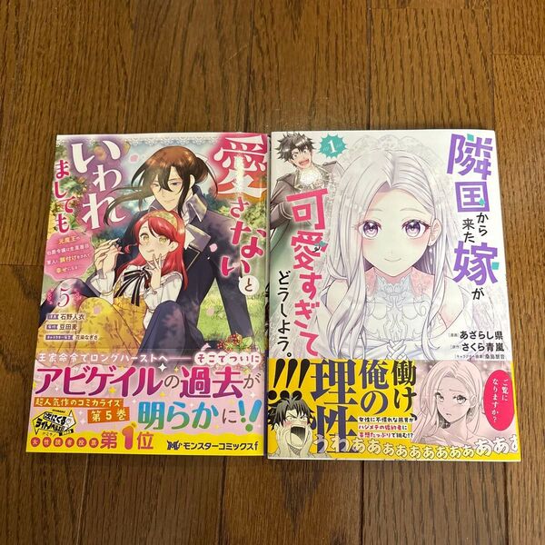 愛さないといわれましても 元魔王の伯爵令嬢は生真面目軍人に餌付けをされて幸せになる 5/隣国から来た嫁が可愛すぎてどうしよう。1