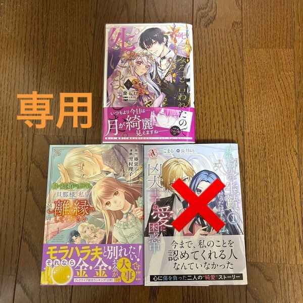 「死んでみろ」と言われたので死にました。4/白い結婚から三年。旦那様、私と離縁してください 1/