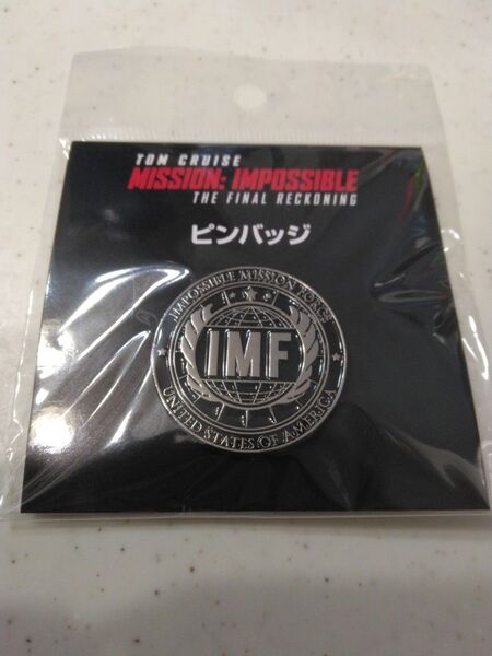 ミッションインポッシブル ファイナルレコニング ピンバッジ 映画グッズ