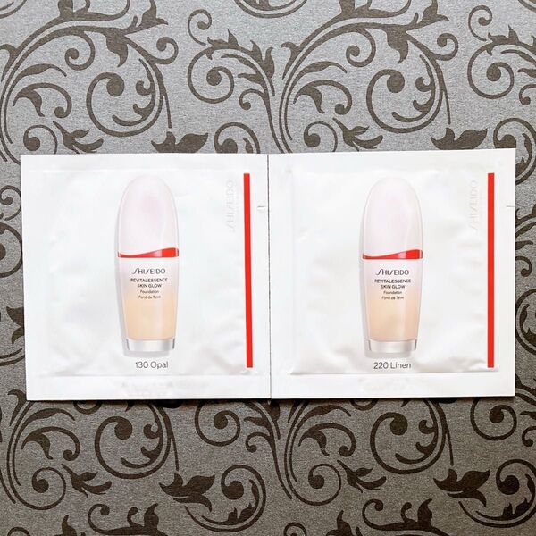 SHISEIDO 資生堂 エッセンス スキングロウ ファンデーション 130 Opal 220 Linen