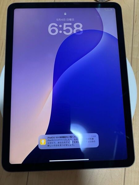 iPad Air 第4世代 充電器付き グレー 美品 バッテリー最大容量90%