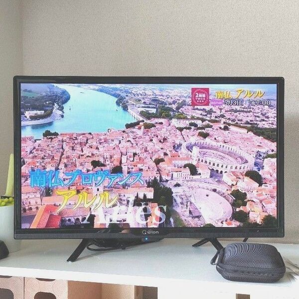 テレビ 24インチ 山善 HD QRC-24S2K 液晶 外付けHDD対応