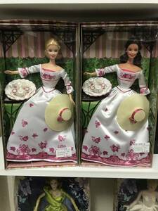 新品☆BARBIE　VICTORIAN TEA　人形　2点セット☆ヴィクトリアンティー、バービー、ヴィクトリア