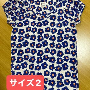 ツモリチサト Cat's M 2 カットソー Tシャツ 花柄