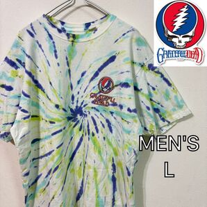 【GRATEFUL DEAD × Levi's】希少タイダイTシャツ メンズL グレイトフル・デッド リーバイス 半袖 タイダイ柄