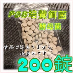 ★ バクテリアPSBの餌菌 培養剤 200錠