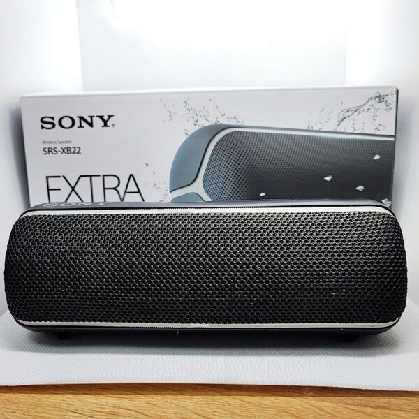 【訳アリ格安出品】【高音質】SONY SRS-XB22 ワイヤレススピーカー ブラック