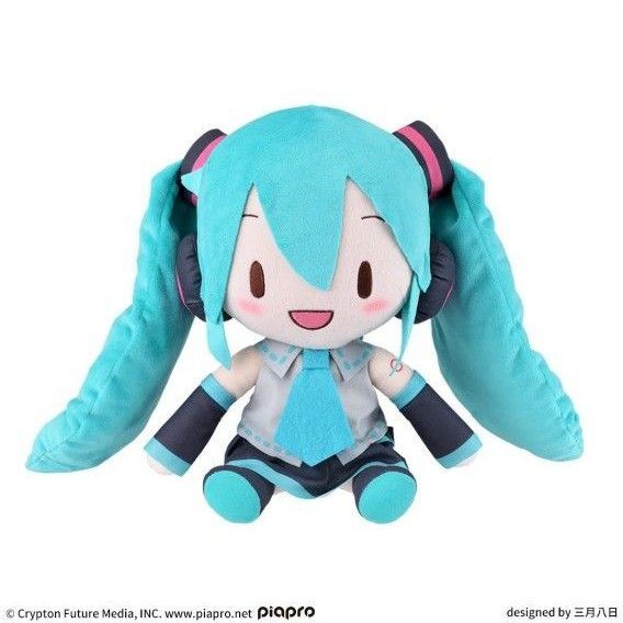 初音ミク ふわぷち Lぬいぐるみ