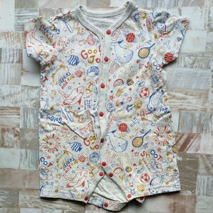 ロンパース ベビー服 カバーオール 半袖