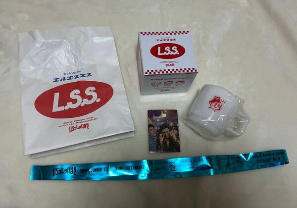 【未使用】SUPER JUNIOR L.S.S スーパージュニア いらっしゃいませシート 特典 グッズ