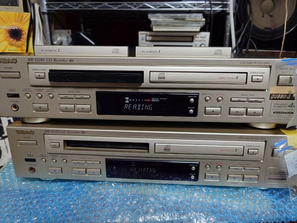 ジャンク TEAC CDレコーダー RW-D280 d250
