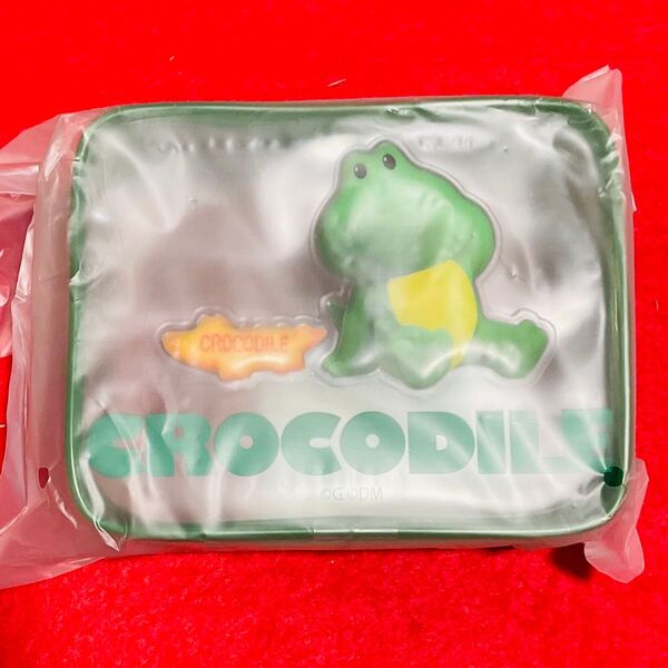 たべっ子どうぶつTHE MOVIE モフモフSHOP クリアポーチ わにくん