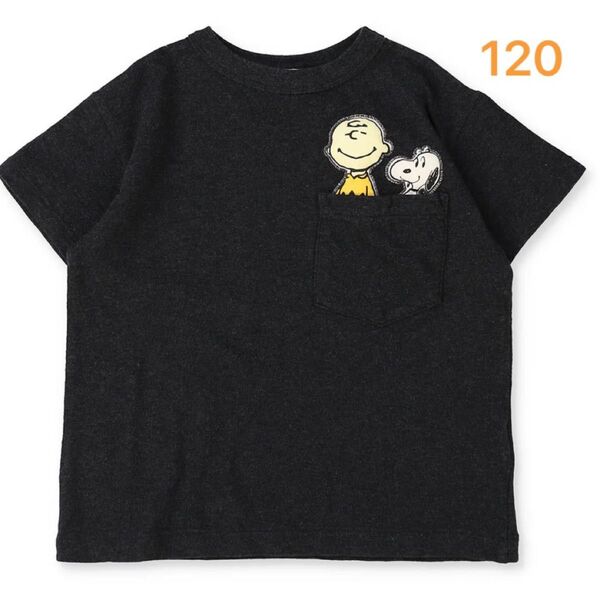 DENIM DUNGAREE/SNOOPY ME Tee サイズ120
