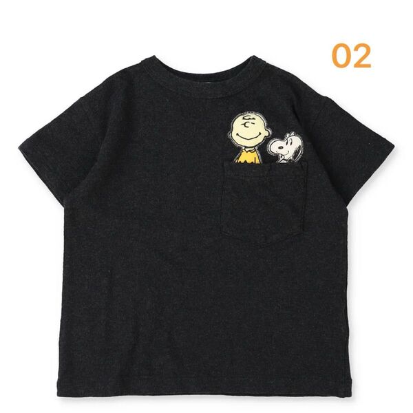 DENIM DUNGAREE/SNOOPY ME Tee サイズ02