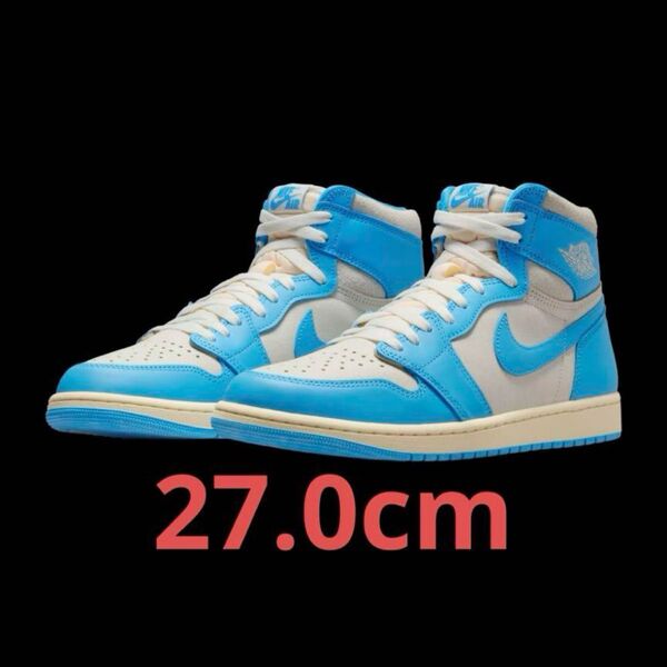 Nike Air Jordan 1 High OG UNC Reimagined 27.0cm