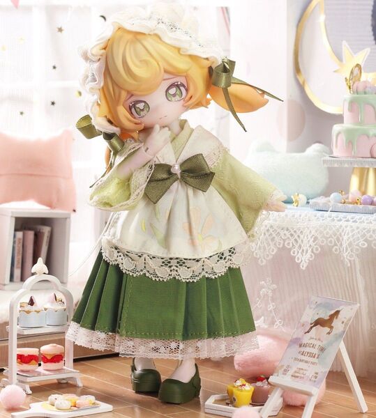 【初回限定特典付き】不可食用人形(Inedible Doll)「月飛び時間」BJDブラインドドール シリーズ 掬月