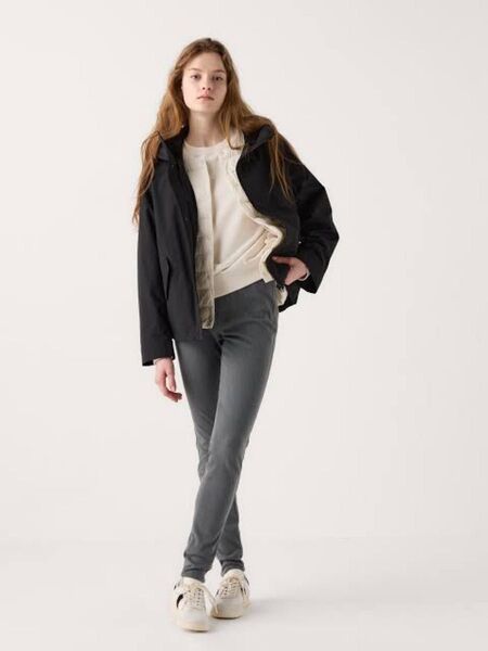 UNIQLO レギンスパンツ 丈長め XS グレー