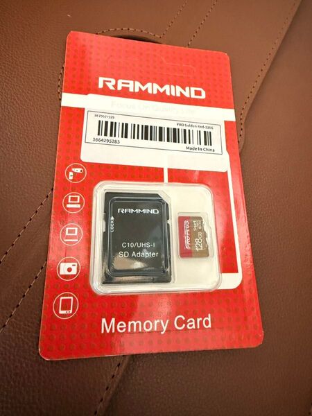 RAMMIND microSDカード 128GB 新品未開封 SDカードアダプター付き