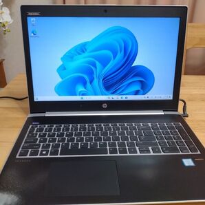 HP ProBook450 i3 8GB SSD128+HDD500 オフィ