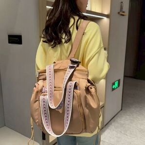 3way マザーズバッグ カバン 韓国 大容量 リュック カゴバッグ 旅行 人気 ショルダーバッグ 買い物 アウトドア ポケット
